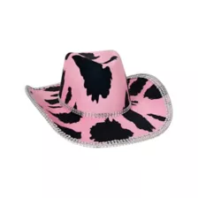 Kids Pink Rhinestone Western Hat - Spirithalloween.com display picture 2