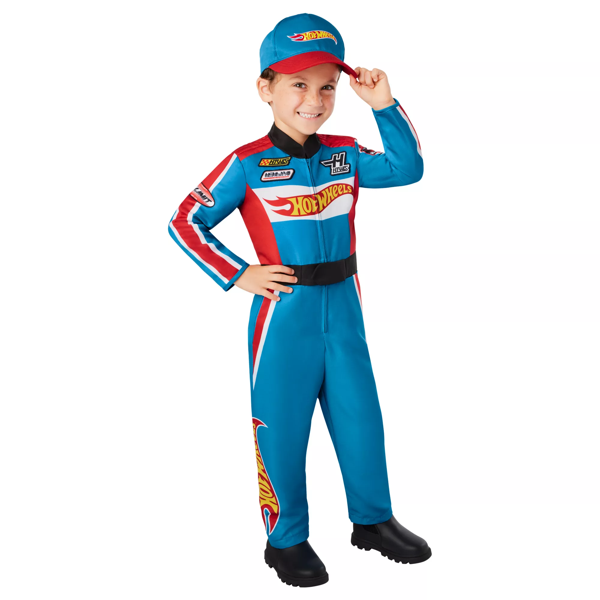 Toddler Hot Wheels Driver Jumpsuit Costume at Spencer's