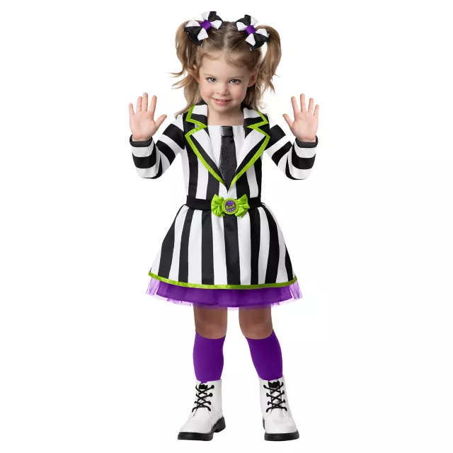 Toddler Beetlejuice Dress Costume - Spirithalloween.com