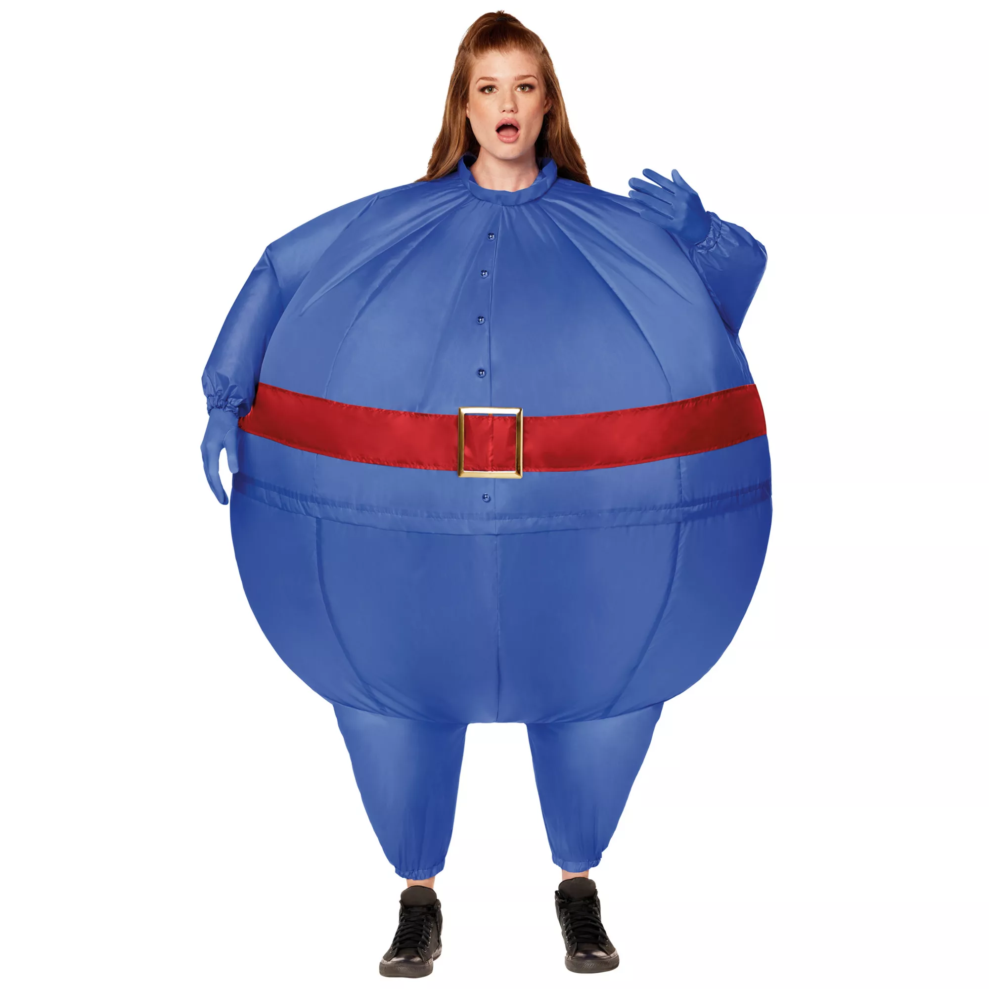 Adult Violet Inflatable Costume - Willy Wonka and the Chocolate Factory at Spirit Halloween