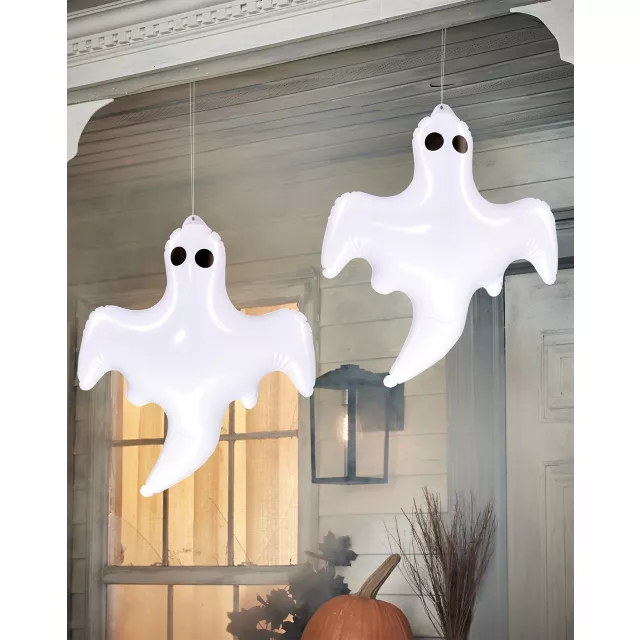 Inflatable Hanging Ghosts 2 Pack at Spencer's