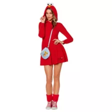 Adult Elmo Dress Costume - Sesame Street at Spirit Halloween