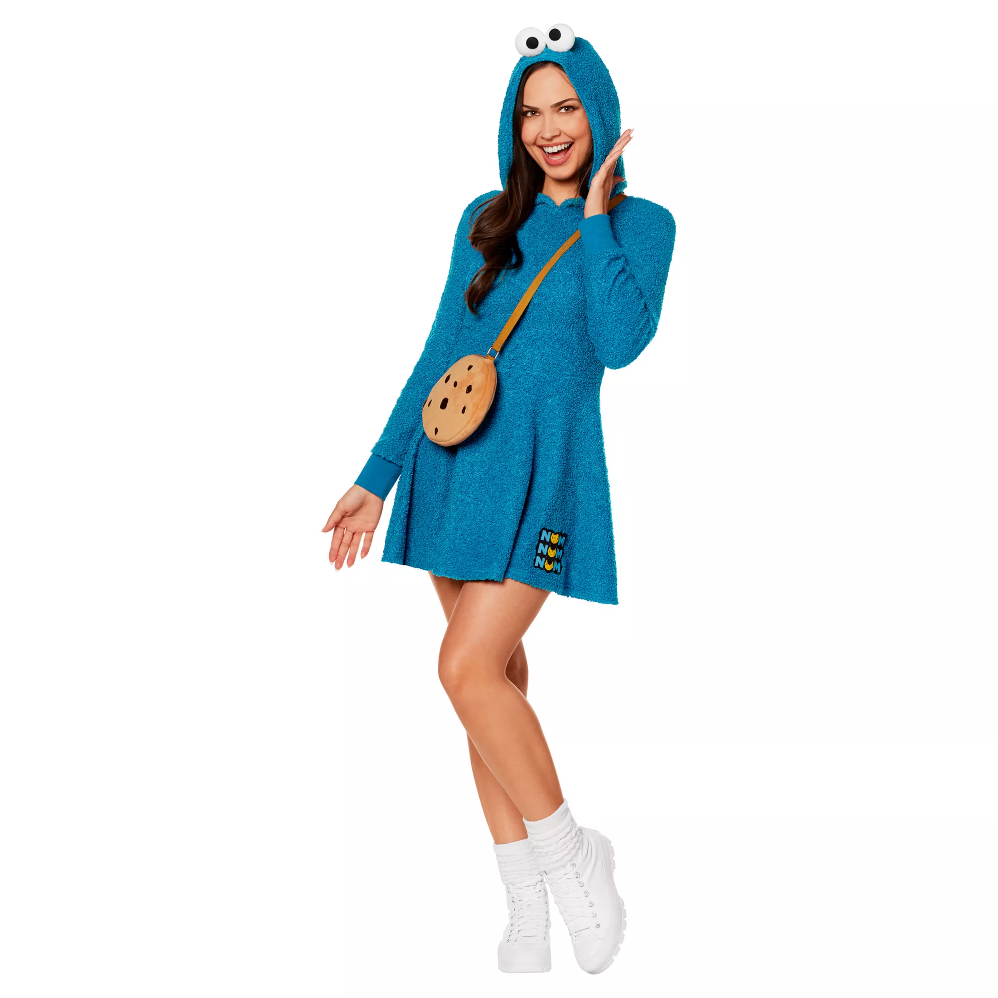 Adult Cookie Monster Dress Costume - Sesame Street at Spirit Halloween