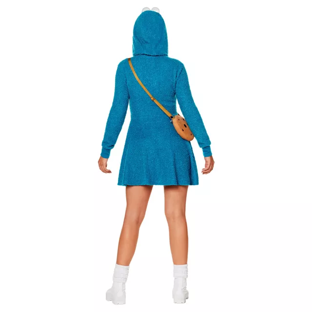 Adult Cookie Monster Dress Costume - Sesame Street at Spirit Halloween