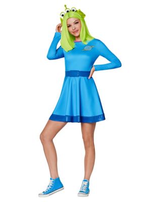 alien skater dress Alien Patterned Skater Dress  Sexy Hackers Clothing Inc