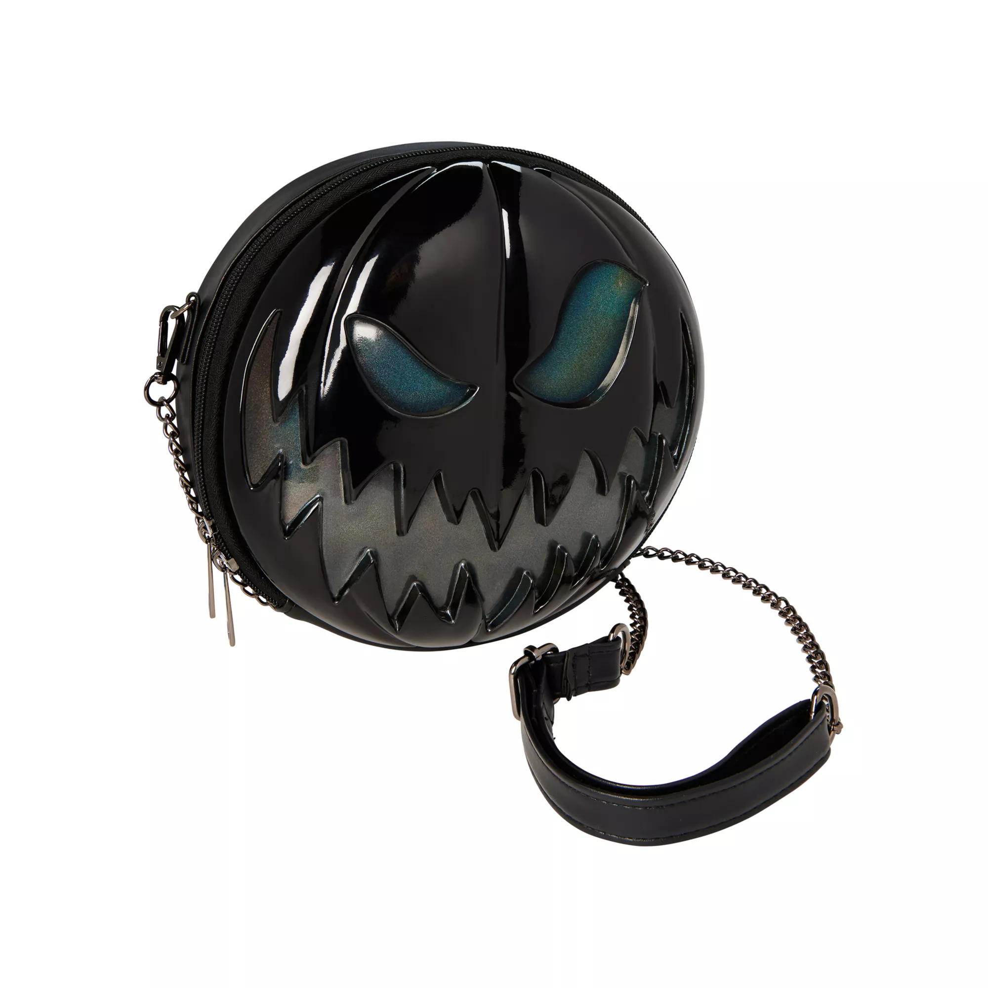 Black Pumpkin Crossbody Bag at Spirit Halloween