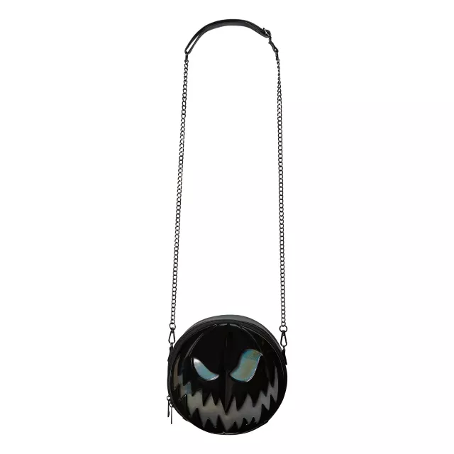 Black Pumpkin Crossbody Bag at Spirit Halloween