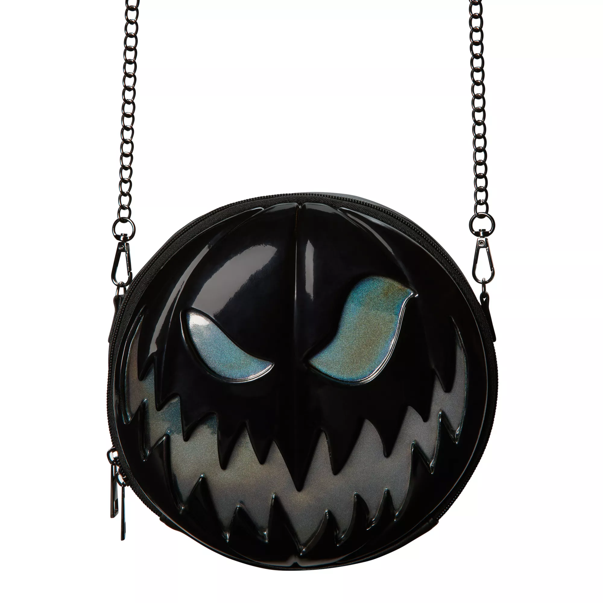 Black Pumpkin Crossbody Bag at Spirit Halloween