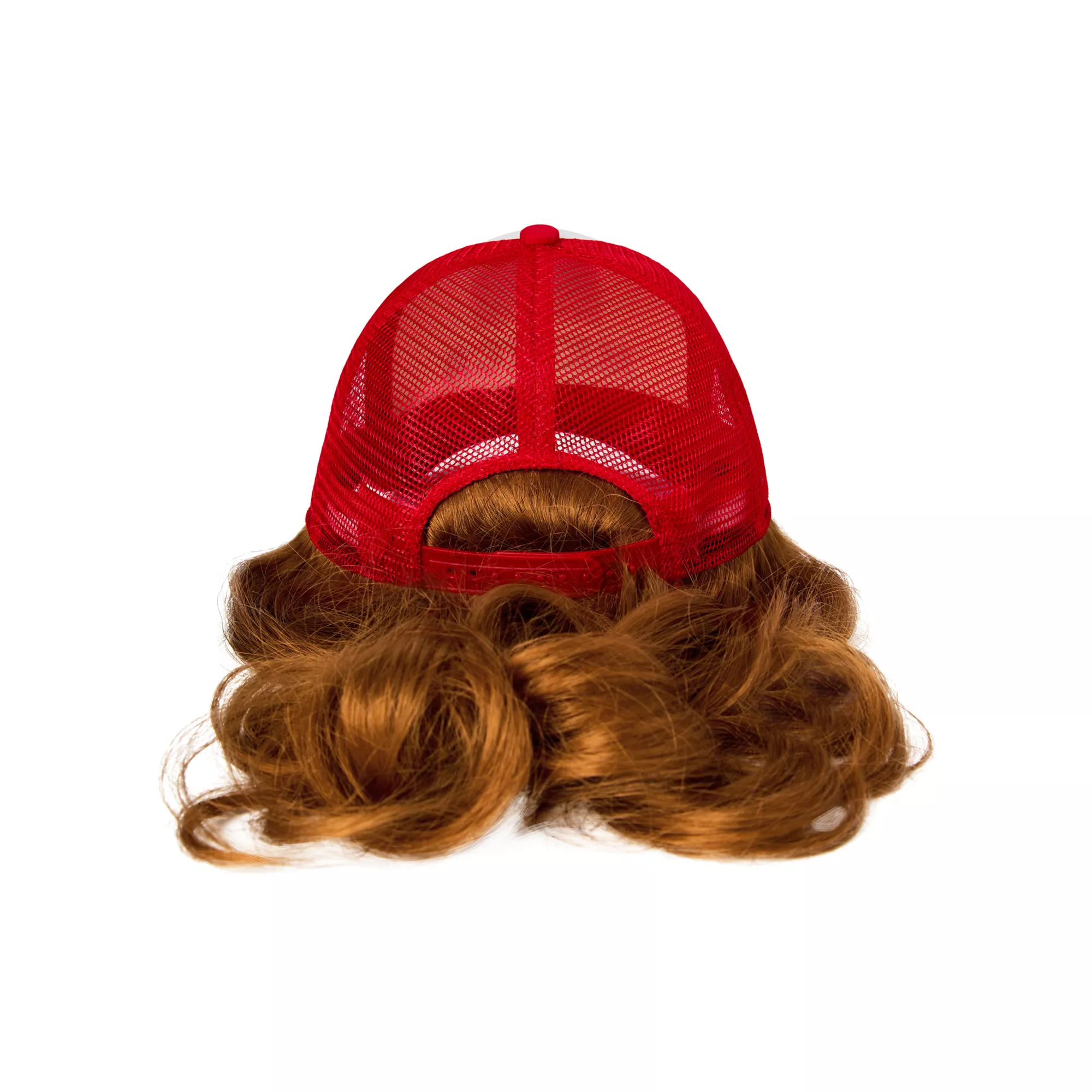 'Merica Trucker Hat with Attached Wig at Spirit Halloween