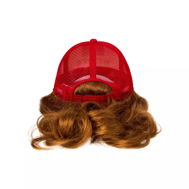 'Merica Trucker Hat with Attached Wig at Spirit Halloween