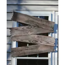 Wooden Haunted Window Boards at Spirit Halloween