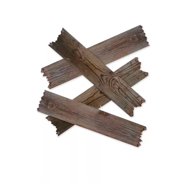 Wooden Haunted Window Boards at Spirit Halloween