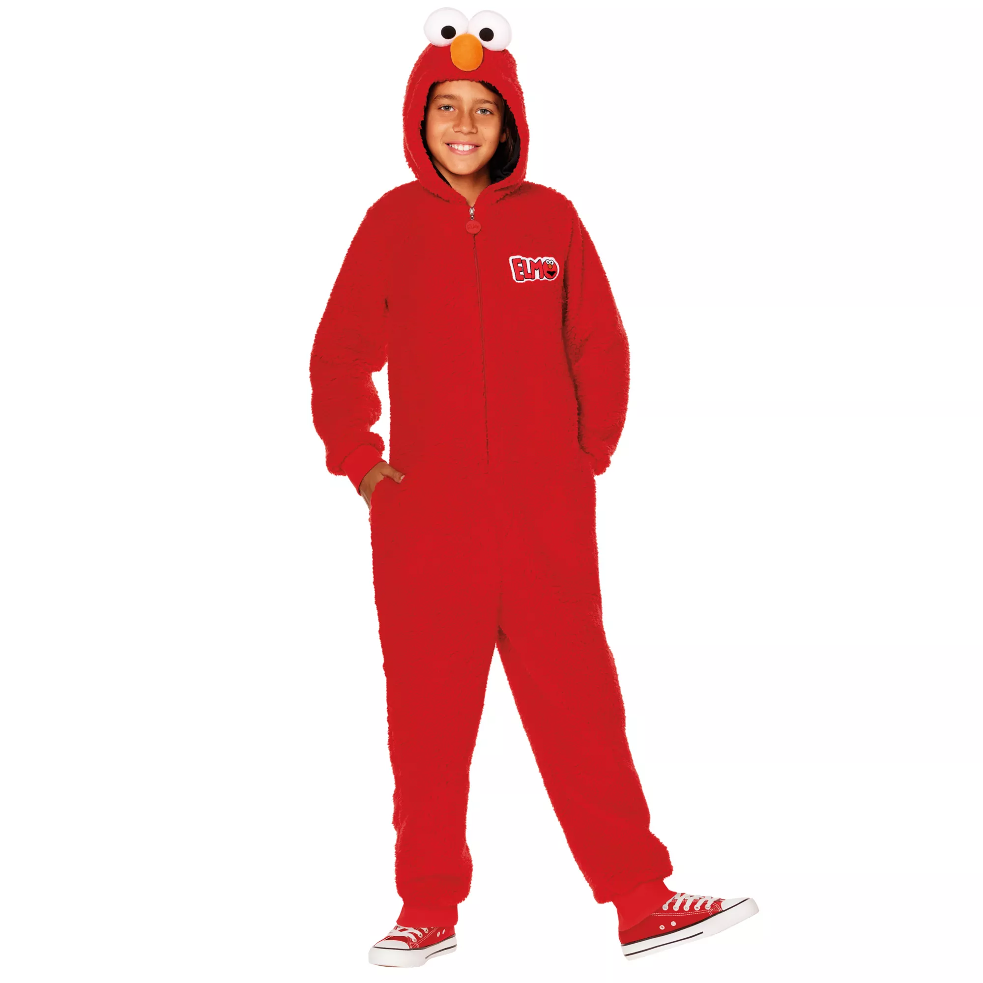 Kids Elmo Jumpsuit Costume - Sesame Street at Spirit Halloween
