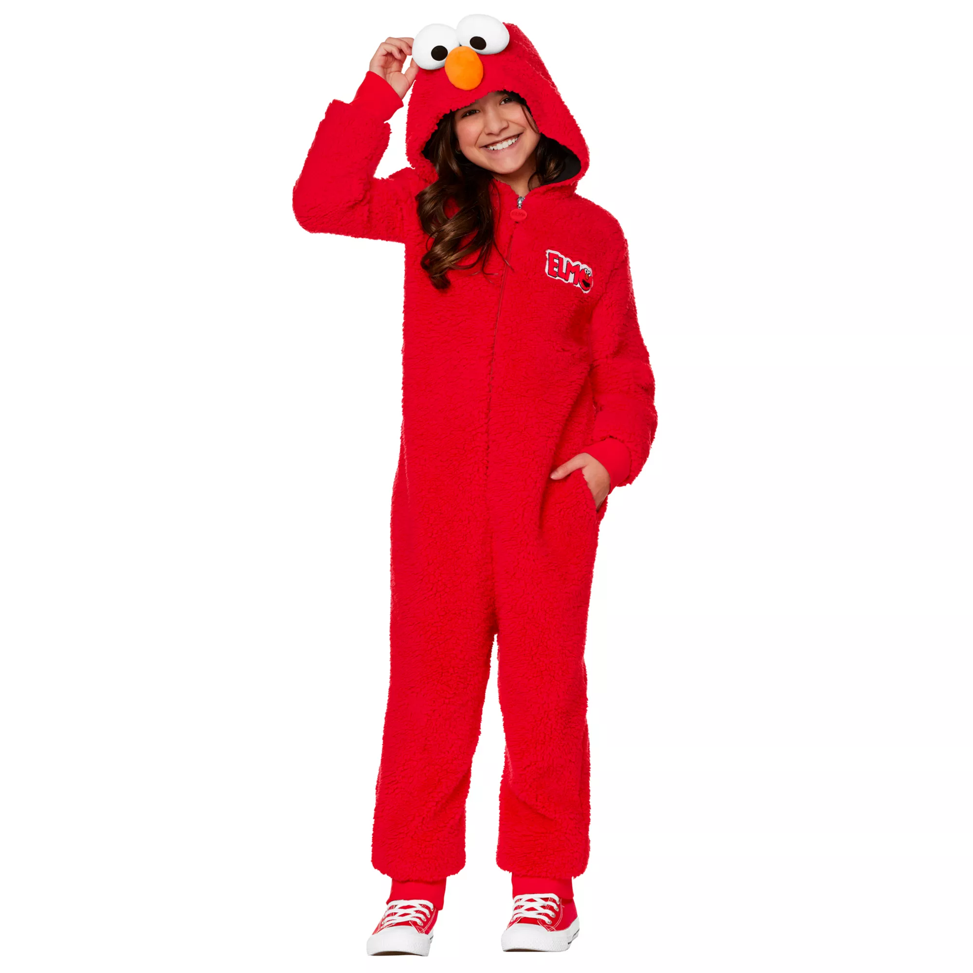 Kids Elmo Jumpsuit Costume - Sesame Street at Spirit Halloween