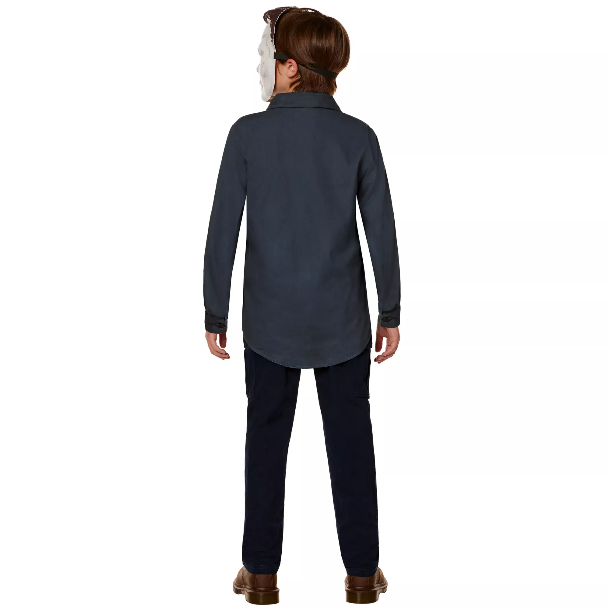Kids Michael Myers Work Shirt and Mask Costume Kit - Halloween at Spirit Halloween