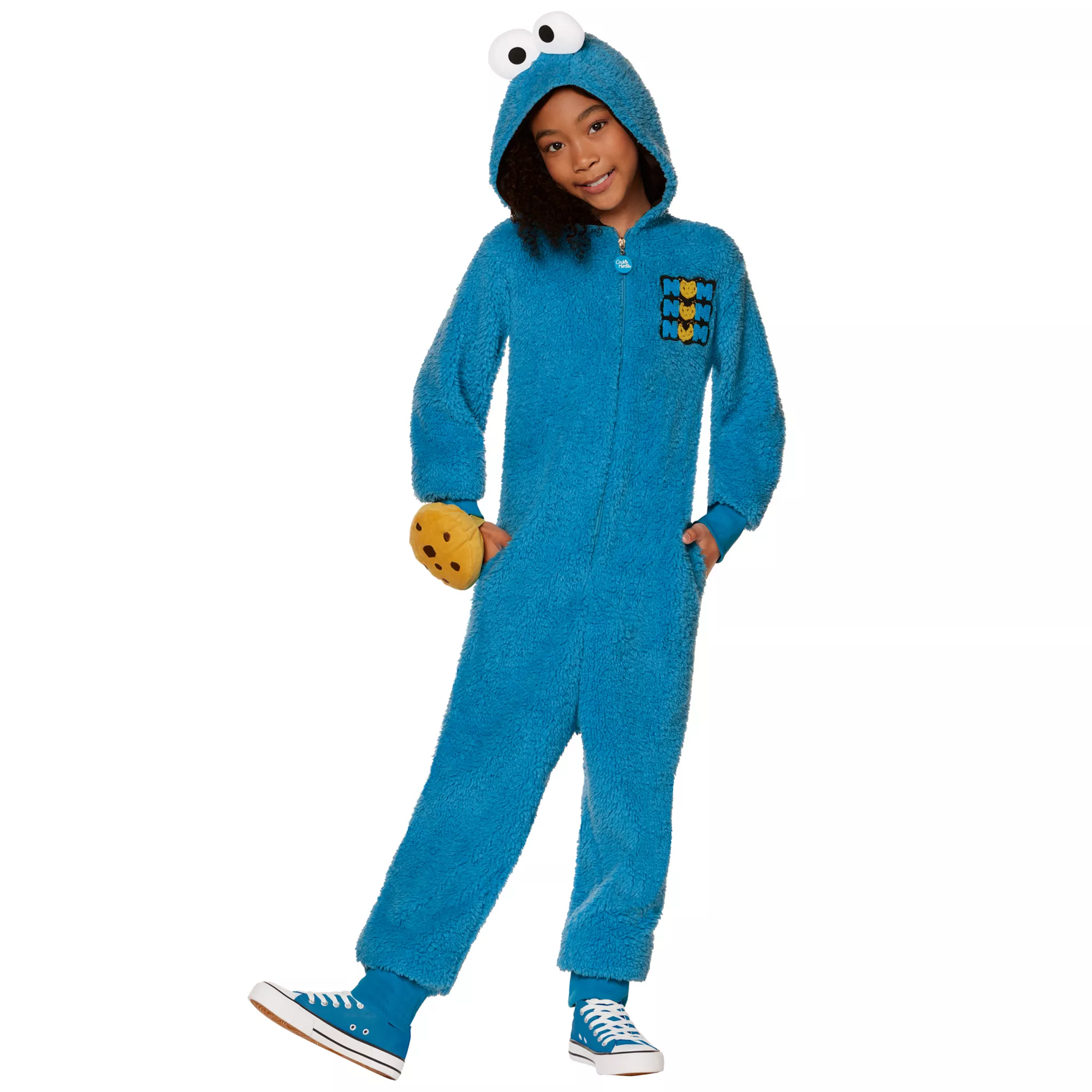 Kids Cookie Monster Jumpsuit - Sesame Street at Spirit Halloween