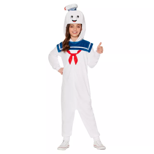 Kids Stay Puft Jumpsuit Costume - Ghostbusters