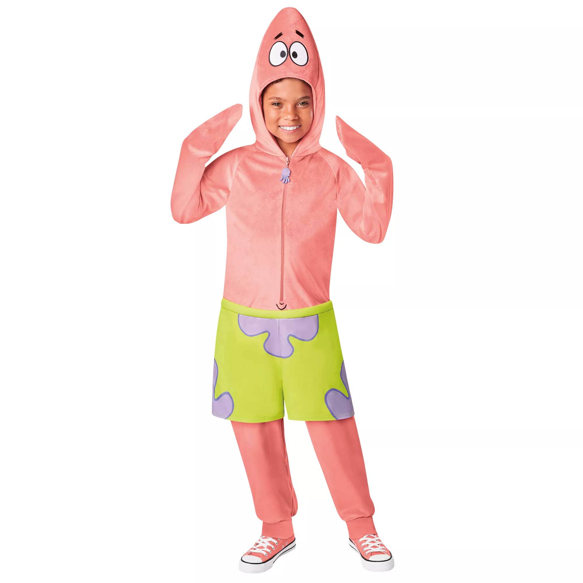 Kids Patrick Star Jumpsuit - SpongeBob SquarePants at Spirit Halloween