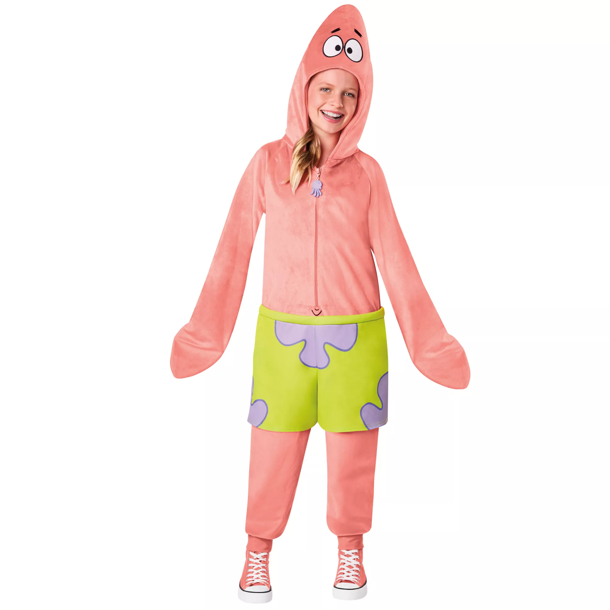 Kids Patrick Star Jumpsuit - SpongeBob SquarePants at Spirit Halloween