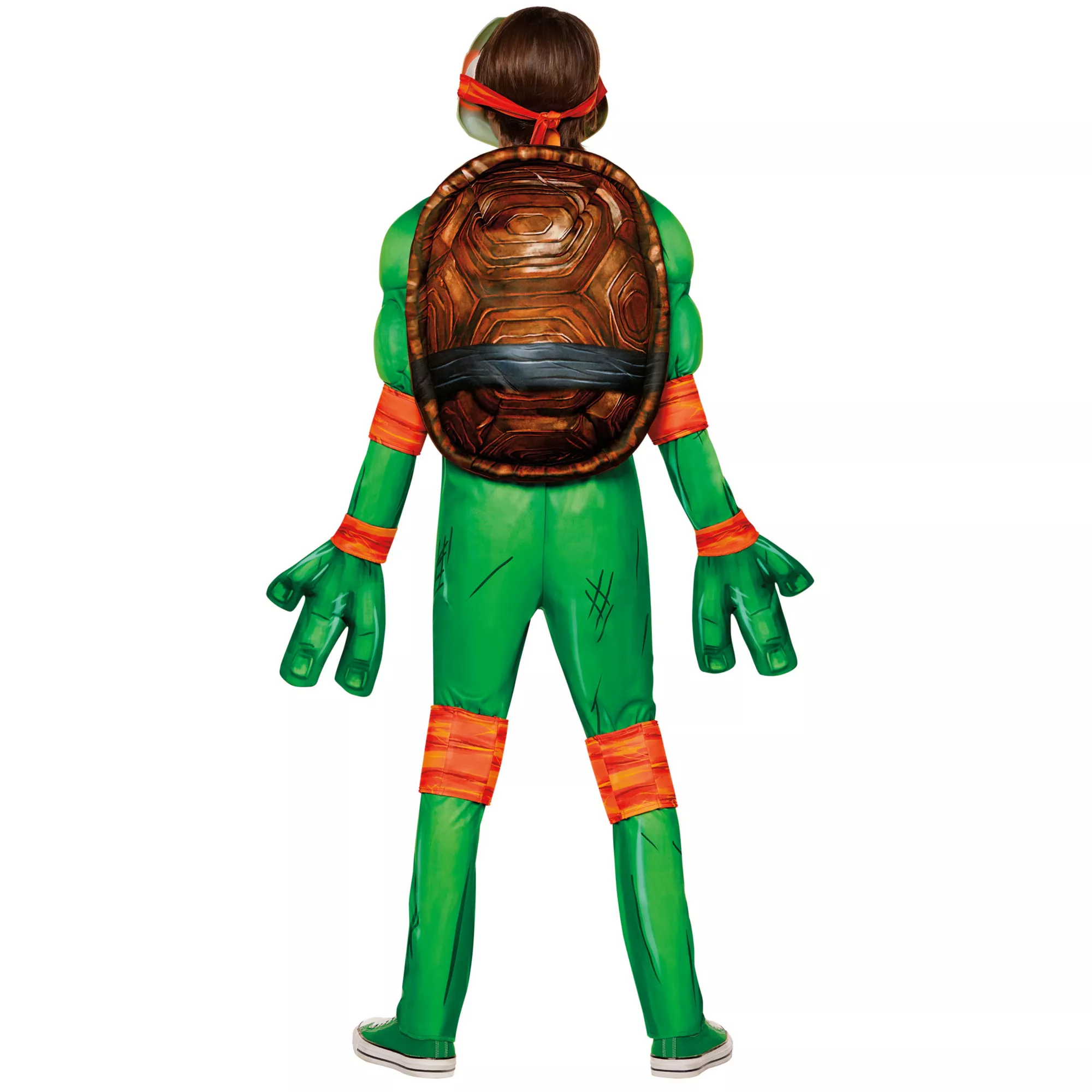Kids Michaelangelo Costume Deluxe - TMNT Mutant Mayhem at Spencer's