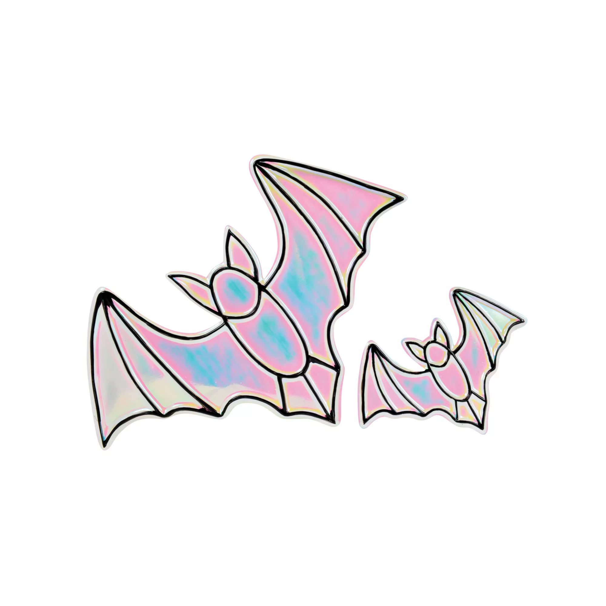 Iridescent Window Bats at Spirit Halloween