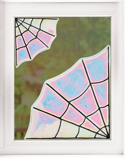 Iridescent Spider Web by Spirit Halloween
