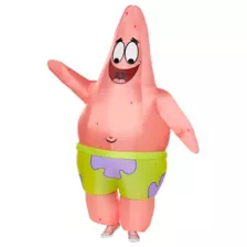 Adult Patrick Star Inflatable Costume Deluxe - SpongeBob SquarePants at Spirit Halloween