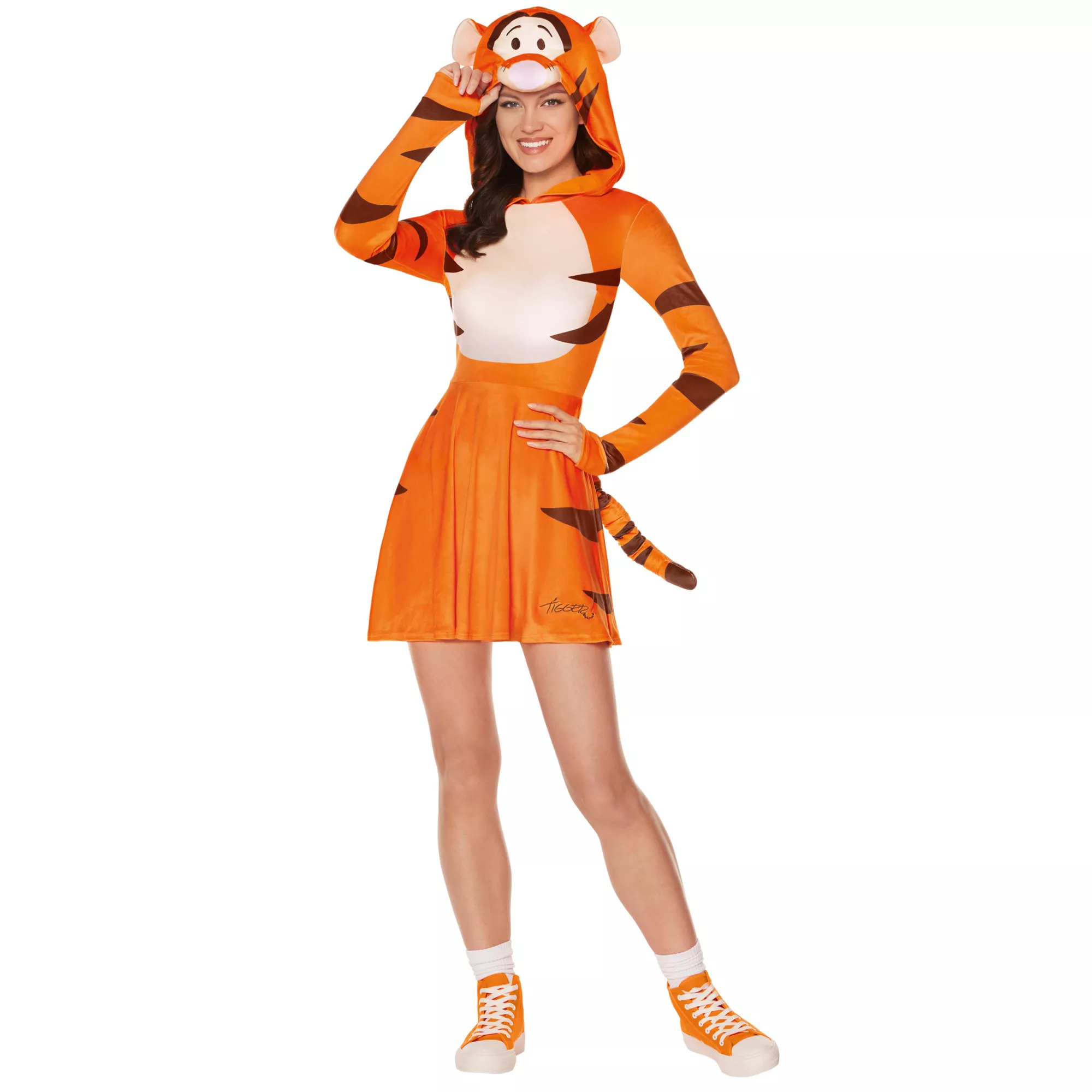 Adult Tigger Dress Costume - Winnie the Pooh at Spirit Halloween