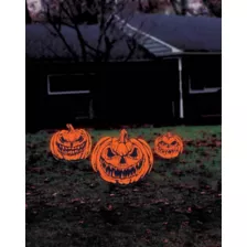 Scary Pumpkin Signs Lawn Decor Set - 3 Pack at Spirit Halloween