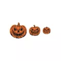 Scary Pumpkin Signs Lawn Decor Set - 3 Pack at Spirit Halloween