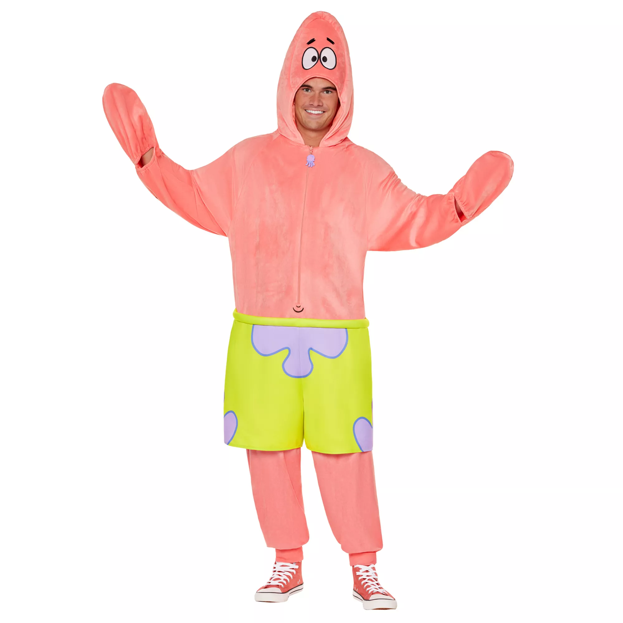 Adult Patrick Star Jumpsuit Costume - SpongeBob SquarePants at Spirit Halloween