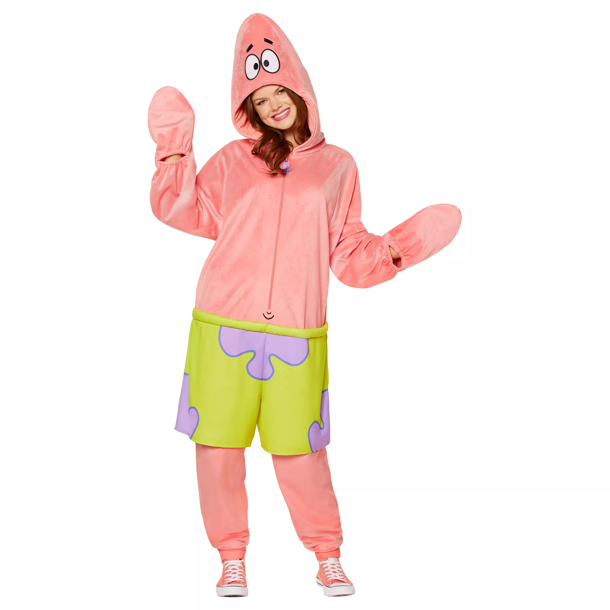 Adult Patrick Star Jumpsuit Costume - SpongeBob SquarePants at Spirit Halloween