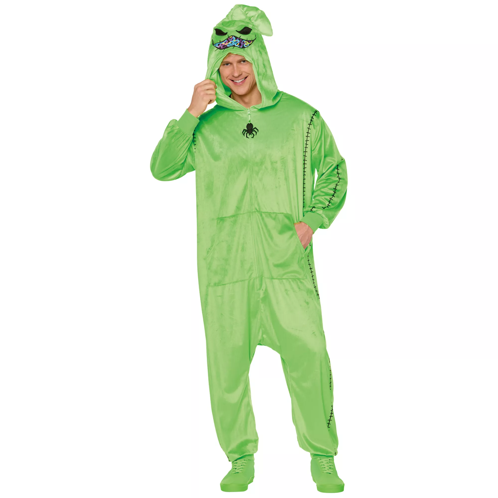 Adult Oogie Boogie Jumpsuit Costume - The Nightmare Before Christmas at Spirit Halloween