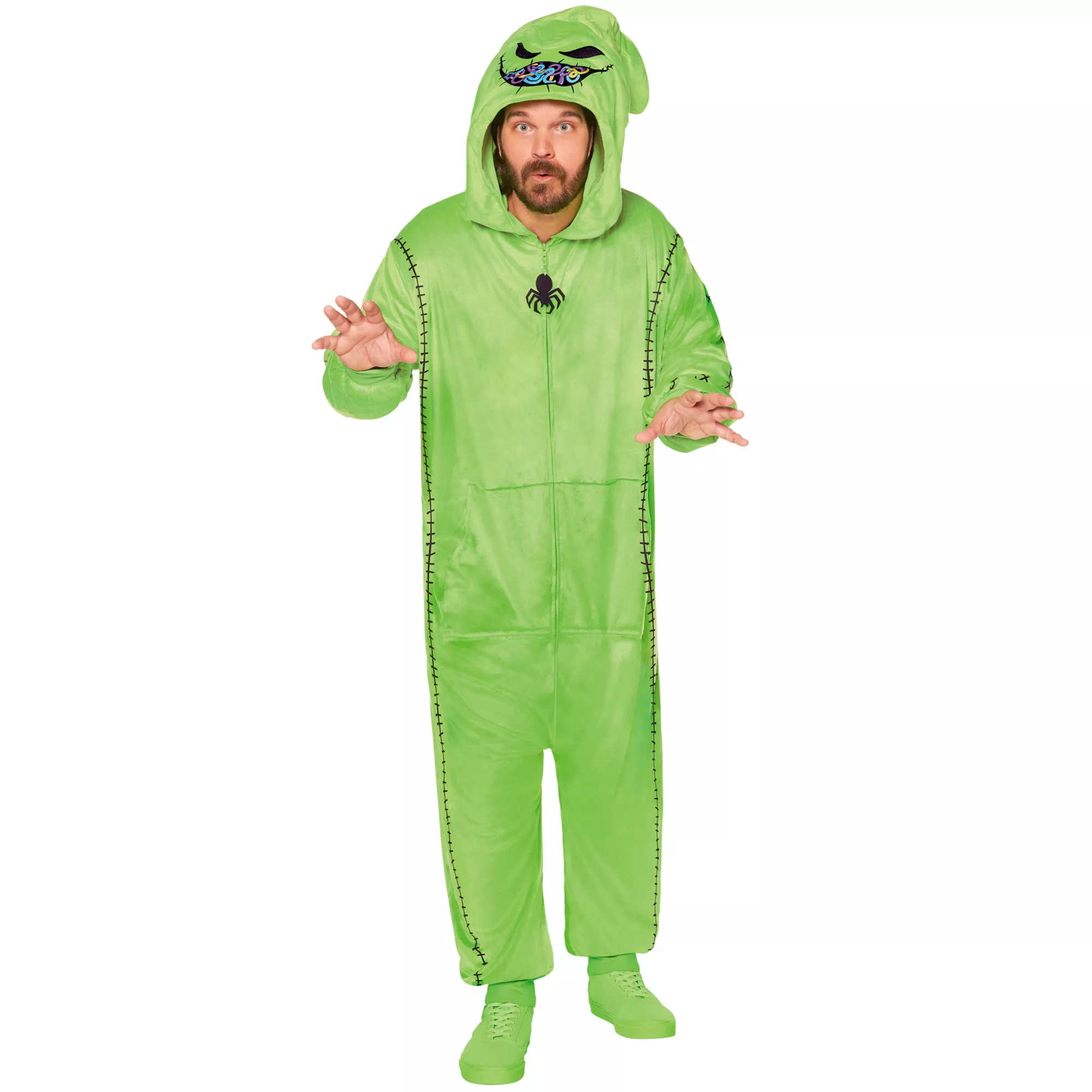 Adult Oogie Boogie Jumpsuit Costume - The Nightmare Before Christmas at Spirit Halloween