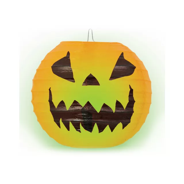 Hanging Terrifying Light-Up Jack-O-Lantern at Spirit Halloween