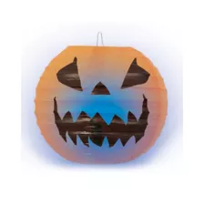 Hanging Terrifying Light-Up Jack-O-Lantern at Spirit Halloween