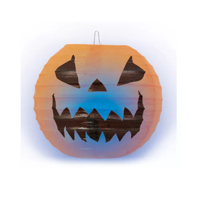 Hanging Terrifying Light-Up Jack-O-Lantern at Spirit Halloween