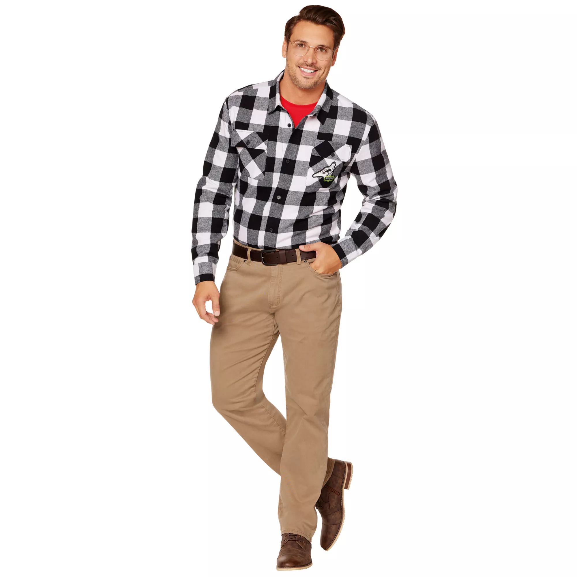 Adult Adam Maitland Flannel - Beetlejuice at Spencer's