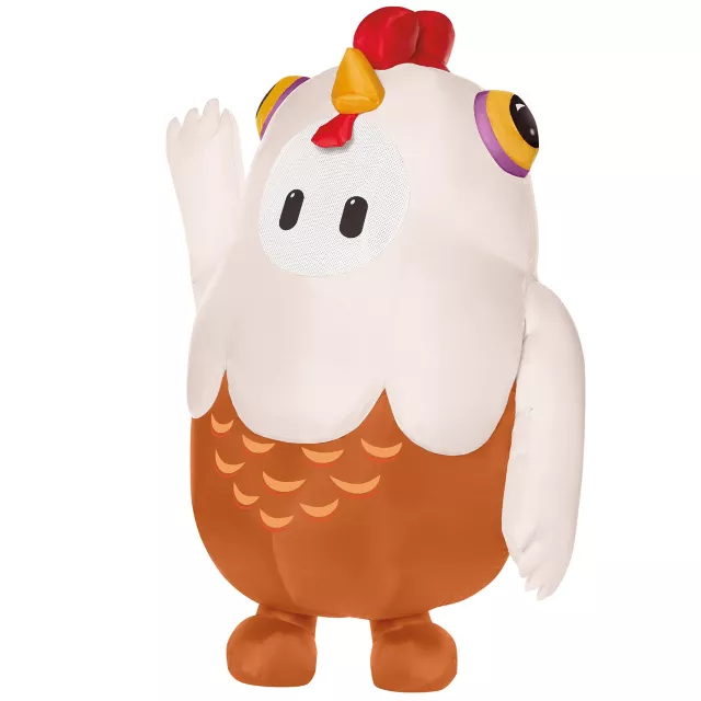 Adult Fall Guys Chicken Inflatable Costume at Spirit Halloween