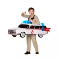 Kids Light-Up Ecto-1 Inflatable Ride-Along Costume - Ghostbusters at Spirit Halloween