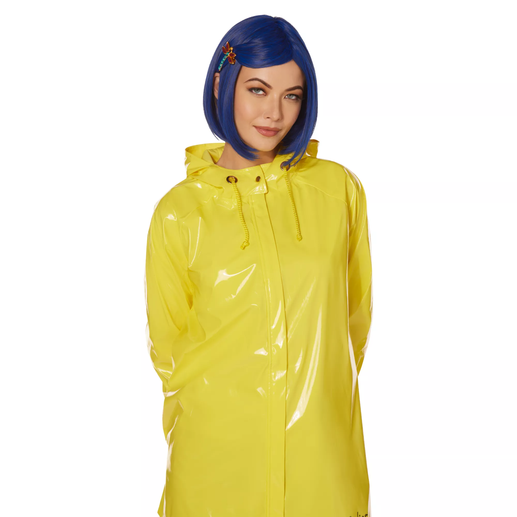 Coraline Wig with Dragonfly Clip at Spirit Halloween