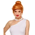 Adult Wilma Flintstone Wig - The Flintstones at Spencer's