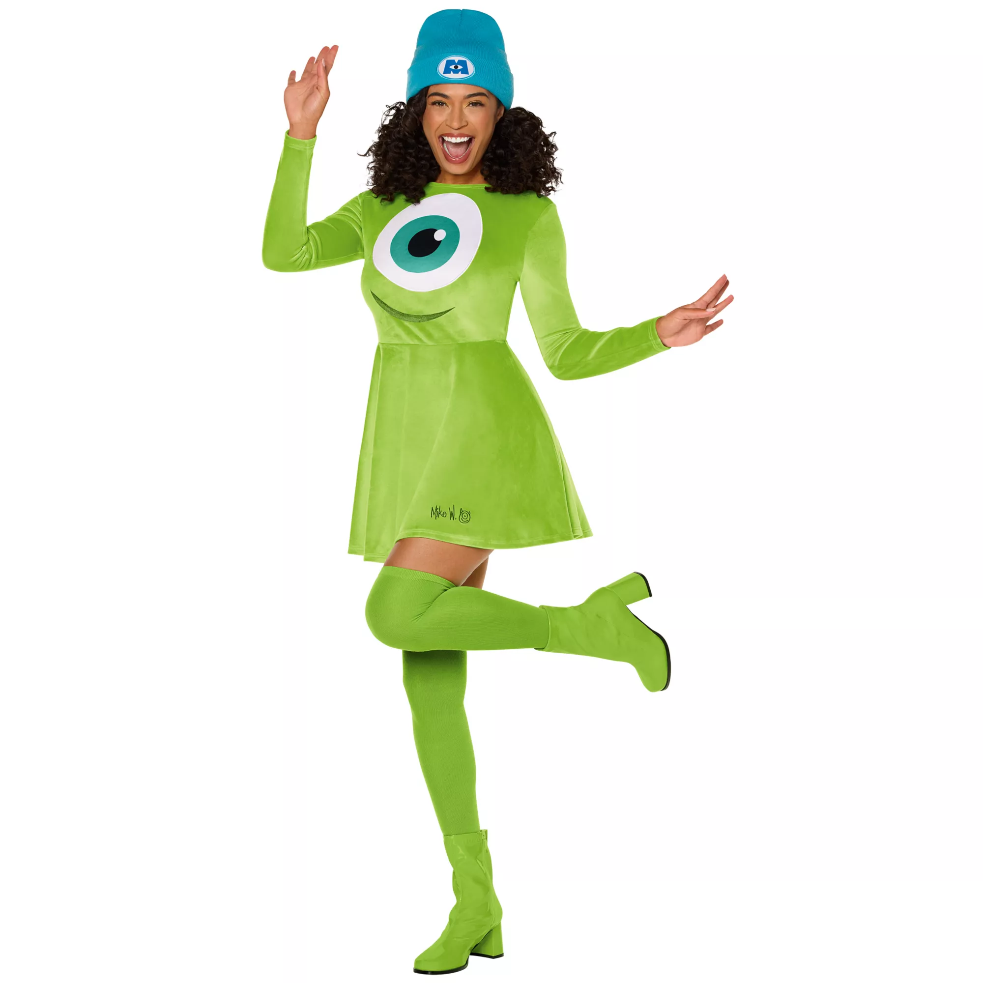 Adult Mike Wazowski Dress Costume - Monsters Inc. at Spirit Halloween