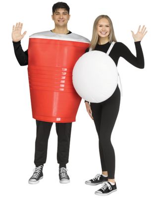 Adult Beer Pong Couples Costume