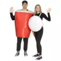 Adult Beer Pong Couples Costume at Spirit Halloween