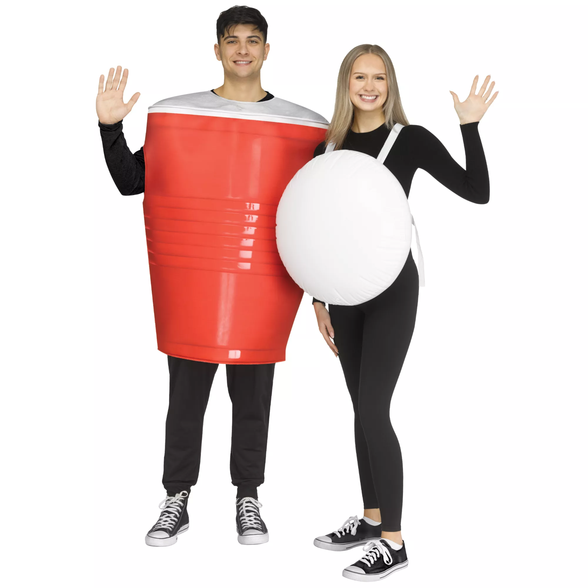 Adult Beer Pong Couples Costume at Spirit Halloween