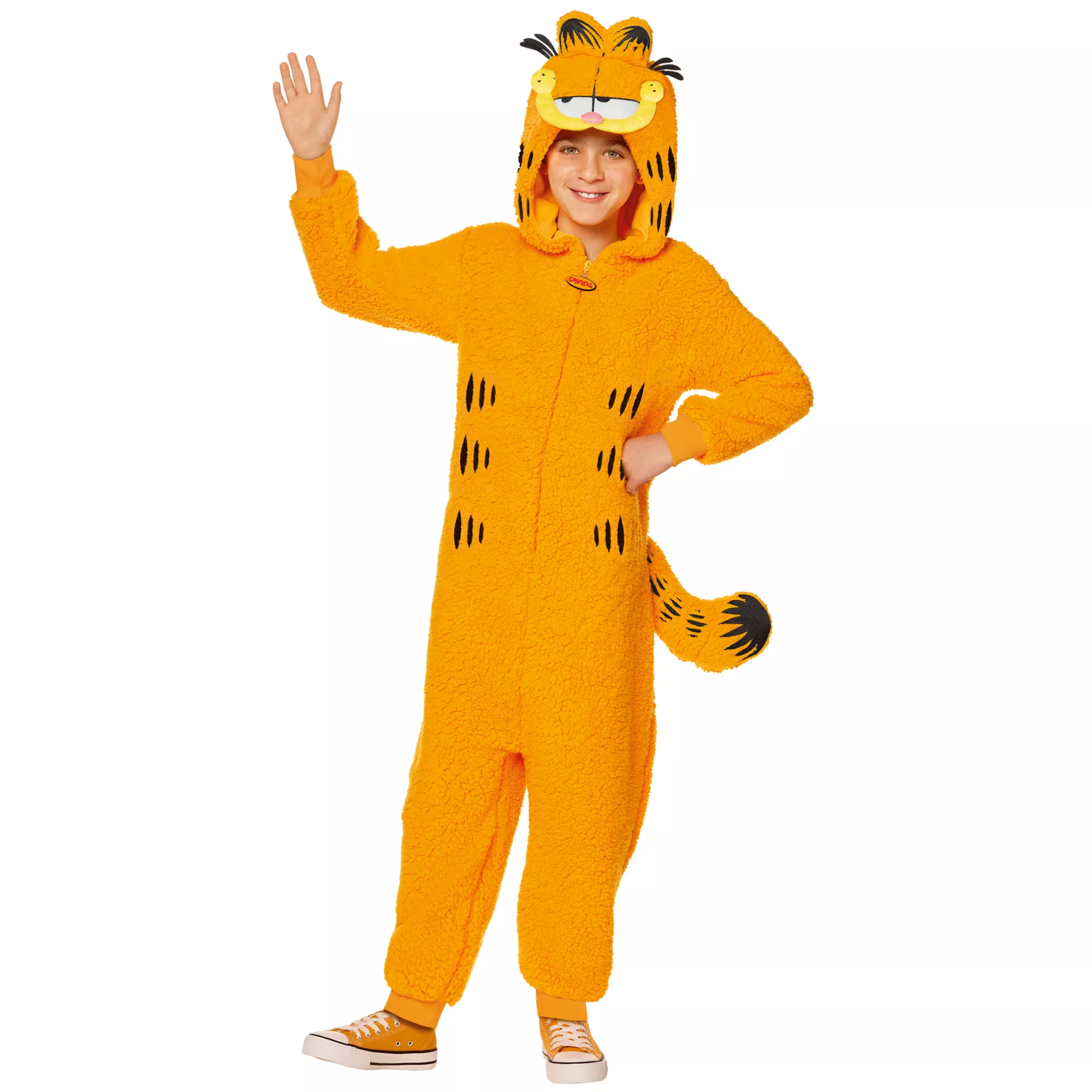 Kids Garfield Jumpsuit Costume at Spencer's