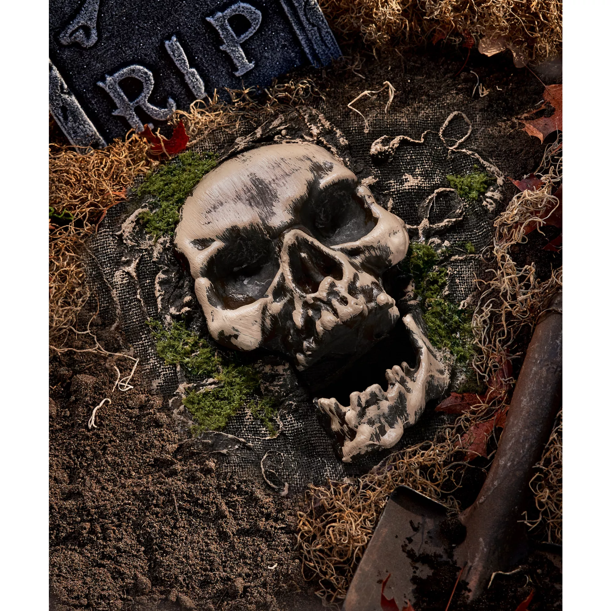 Skull Ground Covering Prop at Spirit Halloween