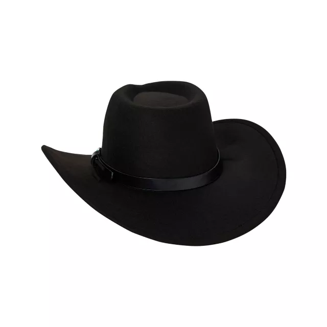 Black Western Turquoise Cowboy Hat