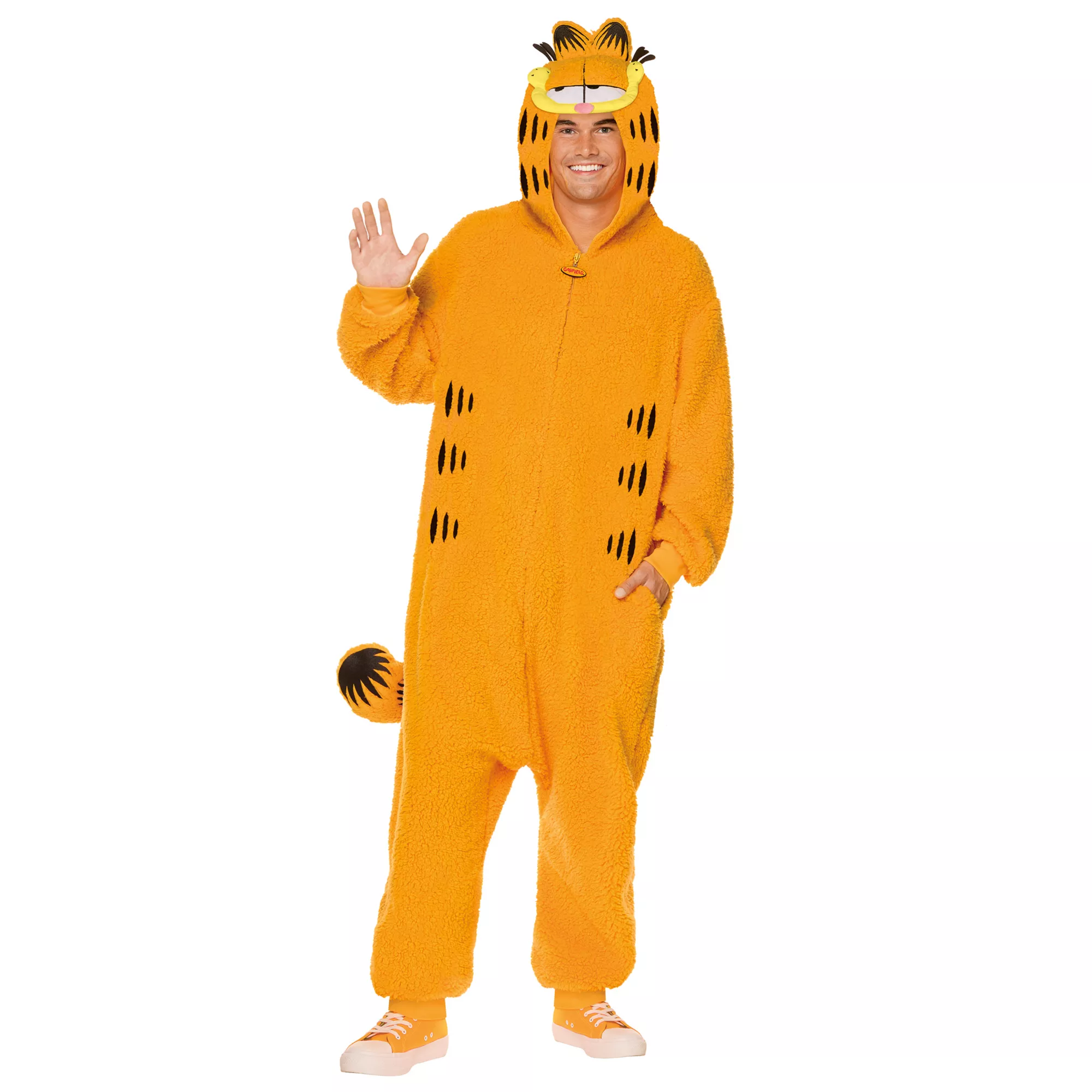 Adult Garfield Jumpsuit Costume at Spencer's